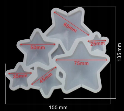 SILIKÓNOVÁ FORMA NA IZOMALT STAR LOLLIES