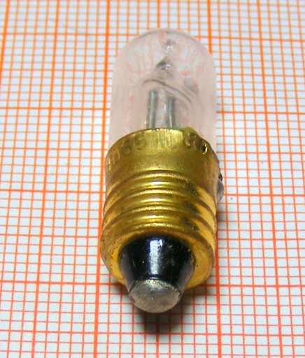 Neónová lampa 220V NW3065 závit E10 POLAM - cena za 2 kusy