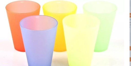 Plastový hrnček do mikrovlnky, nerozbitný plast, 330 ml