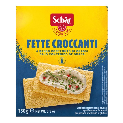 FETTE CROCCANTI - Chrumkavý chlieb 150 g Schar
