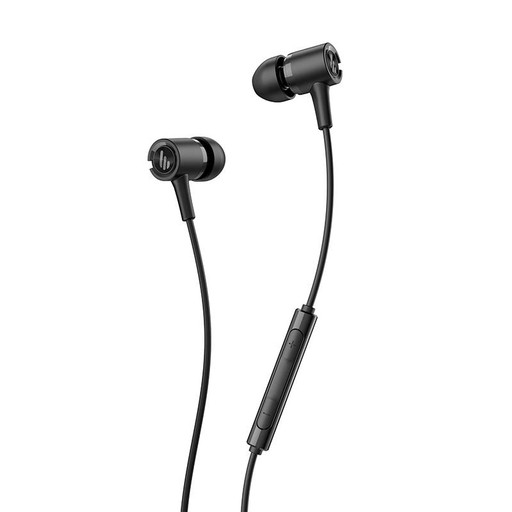EDIFIER P205 KÁBOVÉ SLÚCHADLÁ DO UŠÍ S MIKROFÓNOM, 3,5 MM AUX