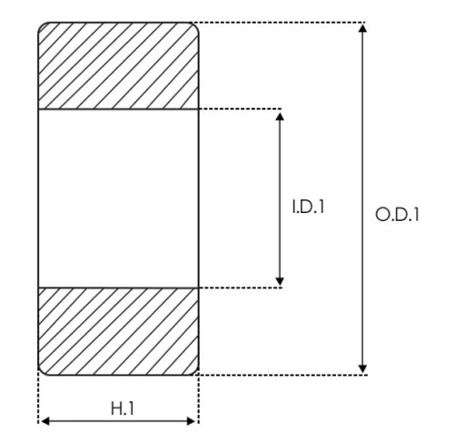Ložisko SKF 6303-2RSH/C3 055.000.027.940