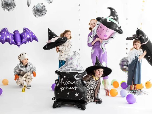 Fóliový balón Halloween Cauldron 80 cm