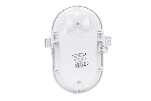 Lampa s oválnym kanálom s plastovou sieťkou 60W