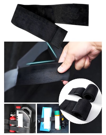 ORGANIZÁTOR PÁS NA KUFOR AUTA NA VELCRO 60 CM SILNÁ GUMA