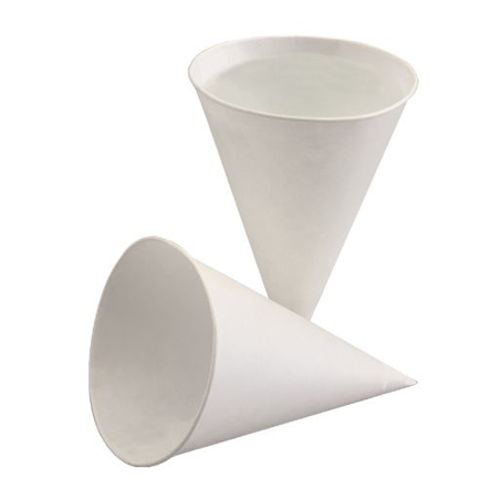 Kónický papierový pohár na vodu, ekologický kornút, 120 ml, 200 ks.