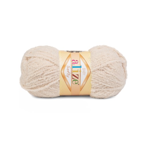 50g Alize Baby Softy priadza svetlobéžová 310