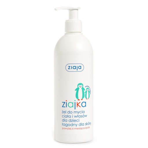 ZIAJKA TELOVÝ GÉL NA UMÝVANIE VLASOV PRE DETI 400ML