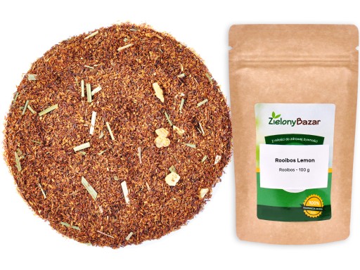 ROOIBOS CITRÓN citrónová kôra, citrónová tráva 100g