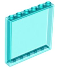 LEGO OKENNÝ PANEL CEZ. J. MODRÁ 1X6X5 Č