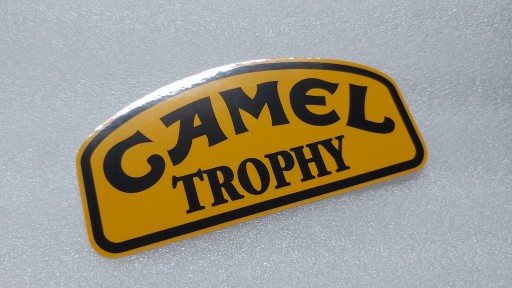 NÁLEPKA S LOGOM CAMEL TROPHY DAKAR RALLYE 12,6 x 6,1 cm