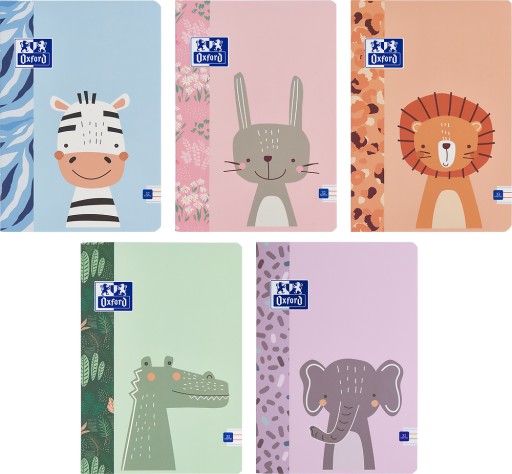 POZNÁMKY DO ŠKOLY A4 32 listov s 3 farebnými linkami 90g KIDS OXFORD