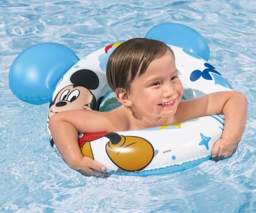 Bestway 9102K Disney Junior Mickey&Friends krúžok na plávanie 74 cm x 76 cm
