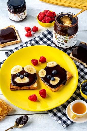 MED PRÍRODNÝ S KAKAOM 250G PASIEKA SIENKIEWICZ