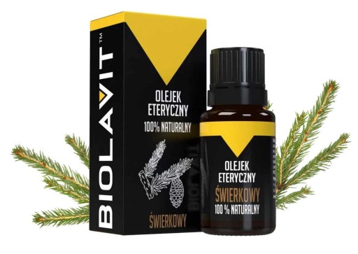 SMREKOVÝ ESENCIÁLNY OLEJ 10 ml PRÍRODNÝ 100% SMREK