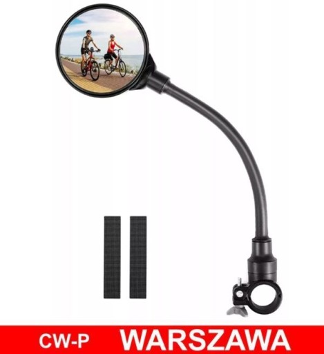3D bicyklové zrkadlo širokouhlé veľké nastaviteľné