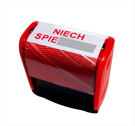 Pečiatka s nápisom „NECHAJTE FUCK“