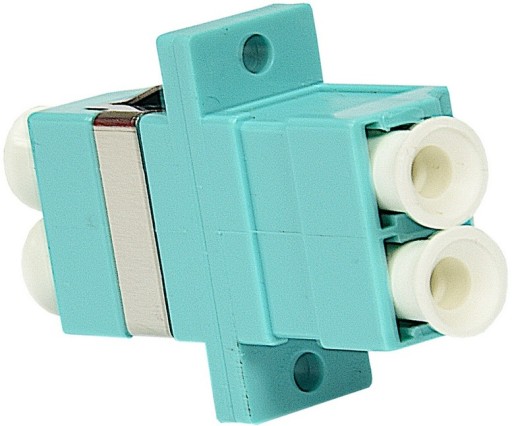 HLAVOVÝ KONEKTOR ADAPTÉRA OPTICKÉ VLÁKNA MULTIMODE MM LC DUPLEX OM3