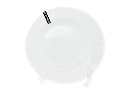 Hlboký tanier na polievku, biely opál Eva, 23 cm