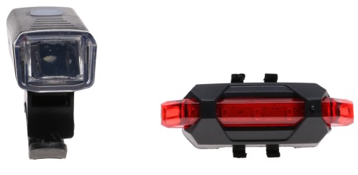 BICYKLOVÉ OSVETLENIE SADA SVIETIDIEL predné a zadné LED