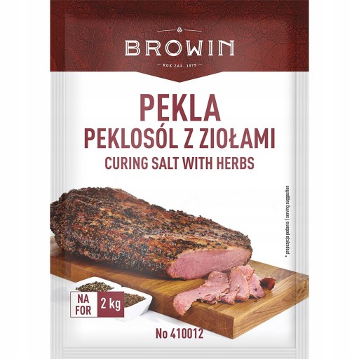 Nakladacia soľ s bylinkami na úpravu mäsa - 67g