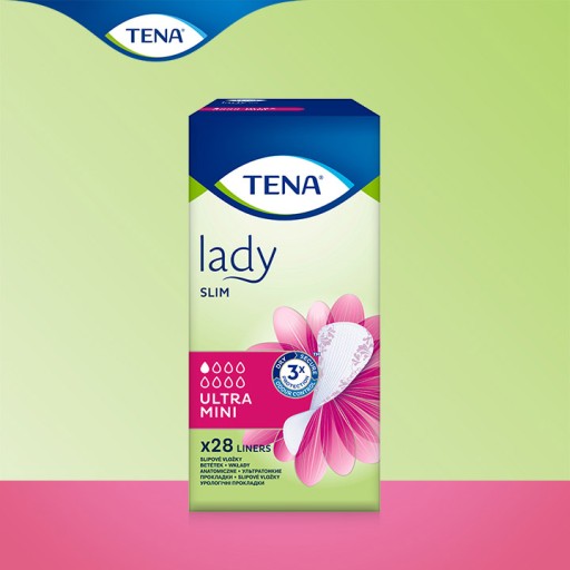 Vložky do topánok TENA Lady Slim Ultra Mini 28 ks