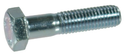 Skrutka s polovičným závitom DIN931 M12x170mm trieda 8,8 pozink