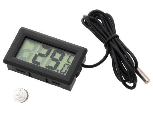 ELEKTRONICKÝ DIGITÁLNY IZBOVÝ TEPLOMER SONDA METER TEPLOTY SNÍMAČ TEPLOTY