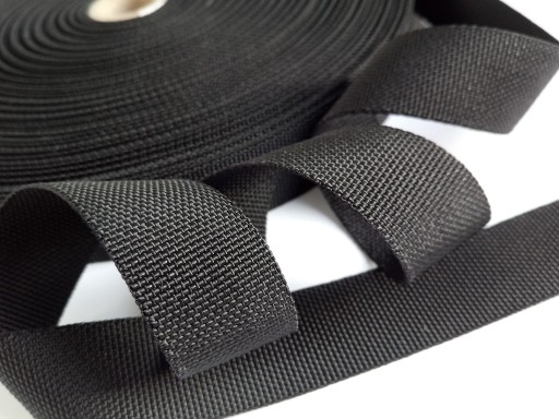 30 mm polypropylénová nosná páska, tl. 0,85 čierna Ariadna