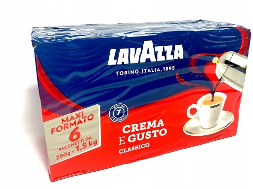 Lavazza Crema E Gusto Forte mletá káva 1x250g