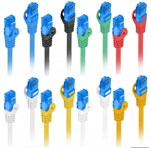 Ethernetový internetový kábel Twisted RJ45 LAN Cat 6A SFTP 0,25m oranžový