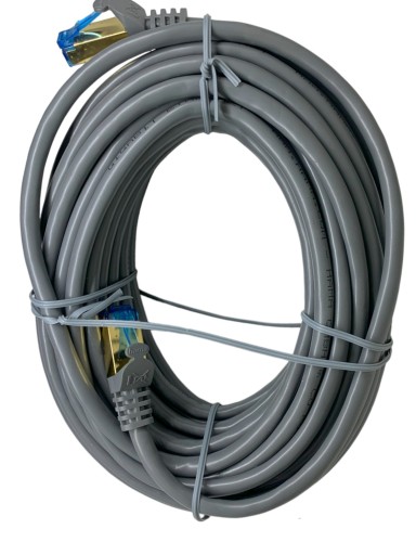 LAN ETHERNET RJ45 CAT 6 HAMA 10 M ZLATÝ INTERNETOVÝ KÁBEL