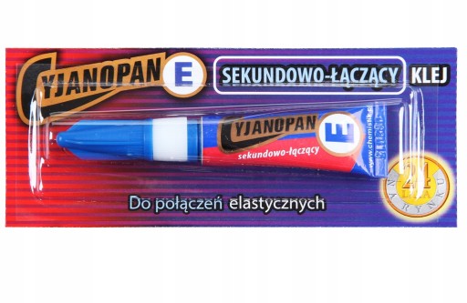 Univerzálne silné kyanoakrylátové lepidlo CYJANOPAN E