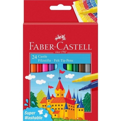 Fixky Faber-Castell, fixky, 24 farieb