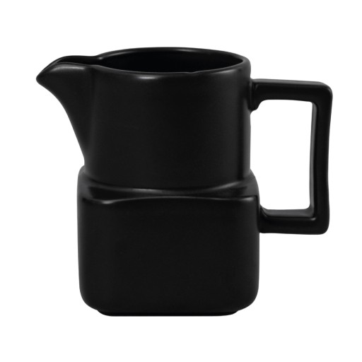 Kanvička na mlieko RONNIE 200ml čierna