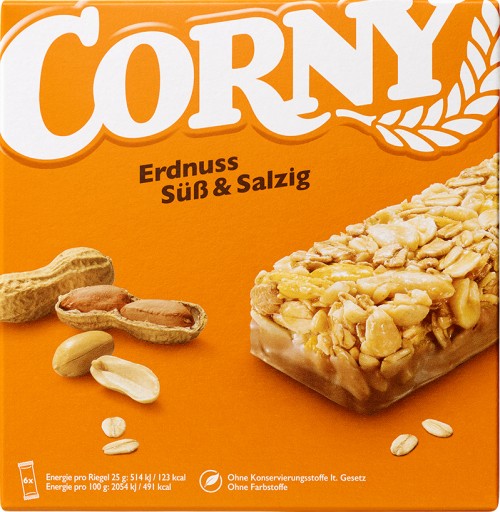 CORNY ERDNUSS SUB & SALZIG Z NEMECKA