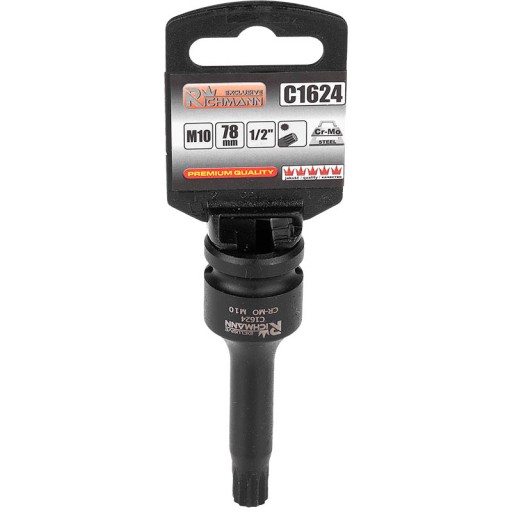 NÁRAZOVÁ ZÁSUVKA SPLINE M12 1/2'' C1625