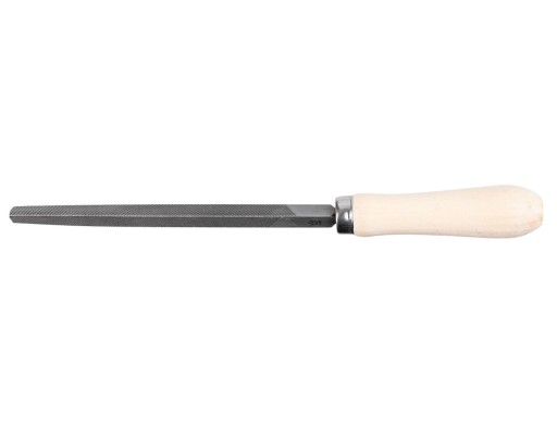TROJUHOLNÍKOVÉ KOVOVÉ PILNÍKY #2 250MM DREVENÁ RÚČKA C4957 RICHMANN