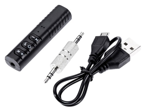 ADAPTÉR PRE PRIJÍMAČ AUDIO BLUETOOTH BT AUX MINI-JACK 3,5 mm OG37A