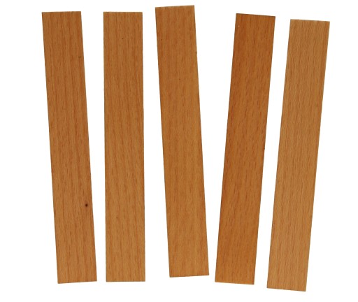 PLOCHÝ DREVENÝ KNÚT NA SVIEČKY 1x10 cm 5 KS