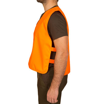 Lovecká vesta SOLOGNAC 100 fluo OOP
