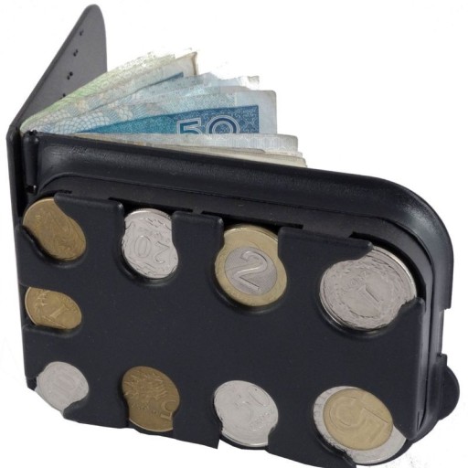 POUZDRO PEŇAŽENKY KAZETA NA MINCE A BANKOVKY