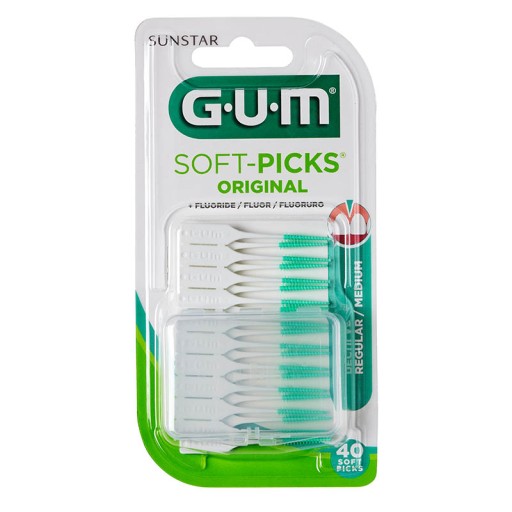 Čističe medzizubných priestorov Gum Soft-Picks 40 ks.