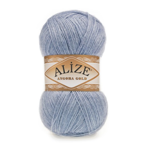 Priadza Angora Gold - 221 J.Jeansowy Alize