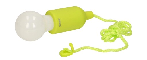 1W LED nočná turistická lampa na strune Camping Lime na batérie