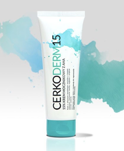 CERKODERM15 15% urea krém s AHA 75 ml