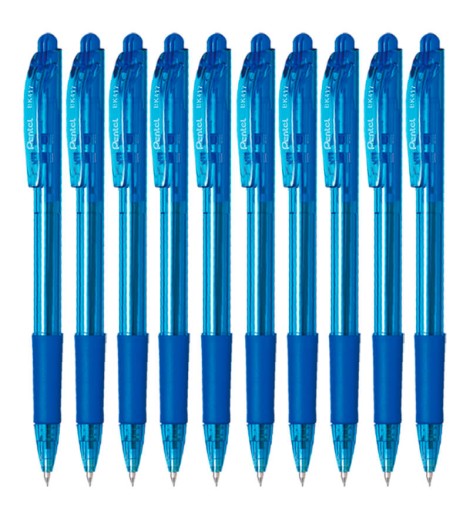 AUTOMATICKÝ GUĽOVÝ BOD MODRÝ PENTEL WOW 0,7 mm 10 ks