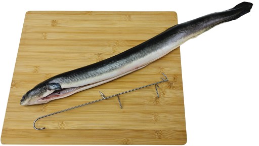 H-329 úhorový háčik na údenie dĺžka 32cm údiaci 4 čepeľ Poľský háčik