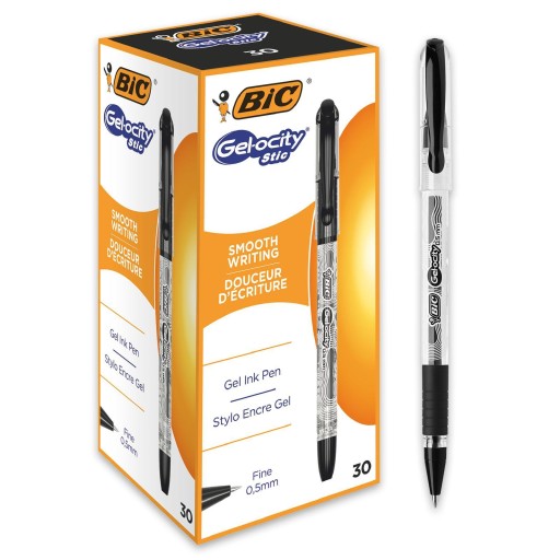 BIC Gelocity Stick pero čierne