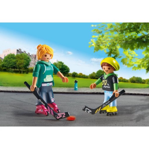 PLAYMOBIL 71209 DUOPACK ROLLER HOCKEY